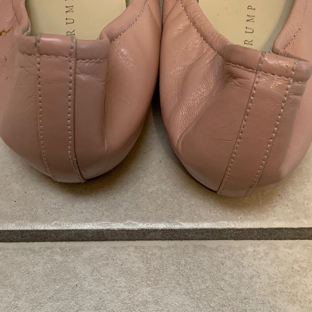 Ivanka Trump Blush Pink Crystal-Embellished Ballet Flats - Picture 2 of 4